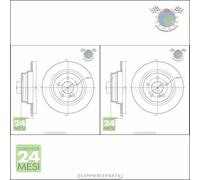 Kit 2x dischi freno Metelli Posteriore per MERCEDES CLASSE E 350 320 300 280 27