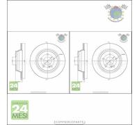 Kit 2x dischi freno Metelli Posteriore per MERCEDES CLASSE S 400 350 320 300 28