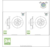 Kit 2x dischi freno Metelli Posteriore per MERCEDES SL 500 320 300 280