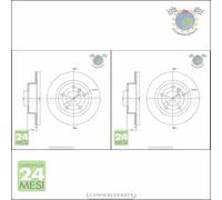 Kit 2x dischi freno Metelli Posteriore per MINI #un