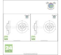 Kit 2x dischi freno Metelli Posteriore per SUZUKI SWIFT #v3