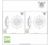 Kit 2x dischi freno Metelli Posteriore per VOLVO XC70 V70 S70 #sw