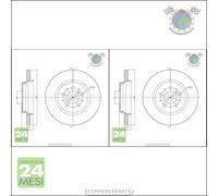 Kit 2x dischi freno Metelli Posteriore per VOLVO XC90