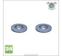 Kit 2x dischi freno Quaro Anteriore per MERCEDES CLASSE GLA 220 200 B Electric