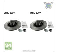 Kit 2x dischi freno SKF Posteriore per RENAULT SCENIC GRAND