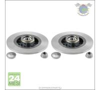 Kit 2x dischi freno SNR Posteriore per RENAULT FLUENCE SCENIC GRAND