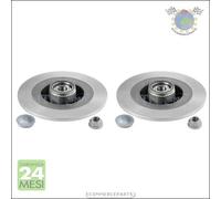 Kit 2x dischi freno SNR Posteriore per RENAULT LAGUNA