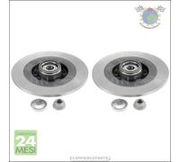 Kit 2x dischi freno SNR Posteriore per RENAULT LATITUDE LAGUNA