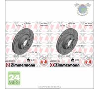 Kit 2x dischi freno Zimmermann BLACK Z Anteriore per AUDI Q7 PORSCHE CAYENNE #p9
