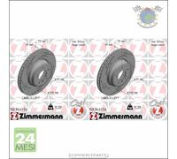 Kit 2x dischi freno Zimmermann BLACK Z Anteriore per BMW X1 E84 xDrive 3 E93 335