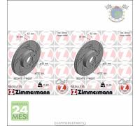 Kit 2x dischi freno Zimmermann BLACK Z Anteriore per BMW X6 F16 F86 xDrive E #ew