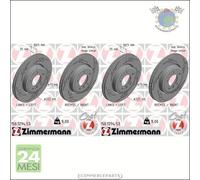 Kit 2x dischi freno Zimmermann BLACK Z Anteriore per BMW Z4 E86 3.0 E85 3 E46 33