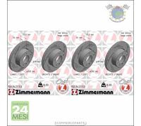 Kit 2x dischi freno Zimmermann BLACK Z Anteriore per BMW Z4 E89 sDrive 3 E93 320