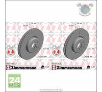 Kit 2x dischi freno Zimmermann COAT Z Anteriore per BMW X4 G02 F98 xDrive M4 #c7