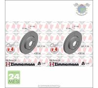 Kit 2x dischi freno Zimmermann COAT Z Anteriore per MINI #ep