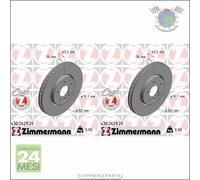 Kit 2x dischi freno Zimmermann COAT Z Anteriore per OPEL CASCADA ASTRA J ZAFIRA