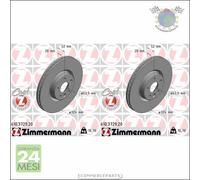 Kit 2x dischi freno Zimmermann COAT Z Anteriore per VOLVO XC60 #qw