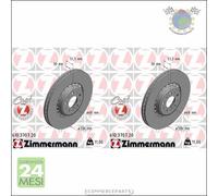 Kit 2x dischi freno Zimmermann COAT Z Anteriore per VOLVO XC90