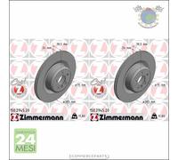 Kit 2x dischi freno Zimmermann COAT Z Posteriore per BMW X6 F16 F86 xDrive M E71