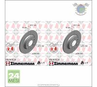 Kit 2x dischi freno Zimmermann COAT Z Posteriore per MAZDA MX-5 323 6