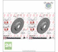 Kit 2x dischi freno Zimmermann FORMULA Z Anteriore per BMW 4 F33 F83 M4 F32 #dd