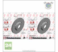 Kit 2x dischi freno Zimmermann FORMULA Z Anteriore per BMW 4 F33 F83 M4 F32 F82