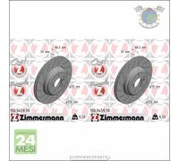 Kit 2x dischi freno Zimmermann FORMULA Z Posteriore per BMW 3 E93 M3 E92 E90 1 E