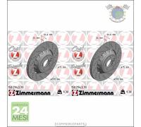 Kit 2x dischi freno Zimmermann FORMULA Z Posteriore per BMW 4 F33 F83 M4 F32 #de