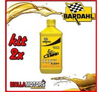 KIT 2X LITRO OLIO BARDAHL KXT KART OLIO MOTORE PER GO-KART 1LT - 2x 230039