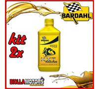 KIT 2X LITRO OLIO BARDAHL KXT RACING LUBRIFICANTE PER MOTO 2T 1LT - 2x 221039