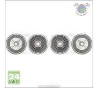 Kit 2X Tamburi Freno Abs Per Dacia Sandero Dokker Logan Lodgy Fiat Panda Lada La