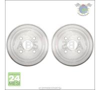 Kit 2X Tamburi Freno Abs Per Daihatsu Charade Toyota Yaris