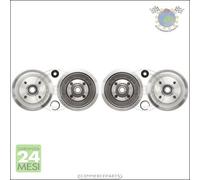 Kit 2X Tamburi Freno Abs Per Ford Fusion Fiesta