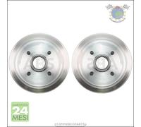 Kit 2X Tamburi Freno Abs Per Ford Fusion Fiesta Mazda 2