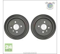 Kit 2x Tamburi freno Abs per OPEL COMMODORE A DIPLOMAT OLYMPIA ADMIRAL REKORD E