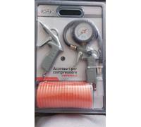 Kit 3 accessori per compressore pistola manometro KO277A