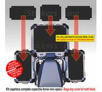 Kit 3 adesivi COPERCHIO SUPERIORE valigie BMW R1200 R1250 GS ADV bags stickers