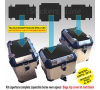Kit 3 adesivi COPERCHIO SUPERIORE valigie BMW R1200GS ADV bags stickers 2012