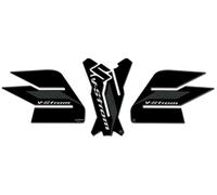 KIT 3 adesivi PROTEZIONI SERBATOIO compatibili per MOTO SUZUKI V-STROM 650 17-25