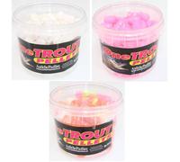 Kit 3 Barattoli Zuccherini Galleggianti Pesca Trota Esca Trote Lago