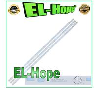 KIT 3 BARRE 8 LED PER TV 40" TCL TOT-40F3800-3X8-3030C V1 YHF-4C-LB4008-YH3