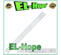 KIT 3 BARRE 8 LED PER TV 43" TCL TOT-43D2900-3X8-3030C 43D2900 43DP608 U43P6046