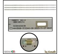 KIT 3 BARRE LED PER AKAI AKTV4328 H SMART