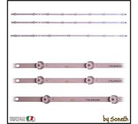 KIT 3 BARRE LED PER TV PANASONIC TX40C200E