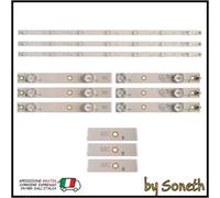 KIT 3 BARRE LED TV PER PHILIPS 32" 32PHH410188 32PHH420088 32PHS403212