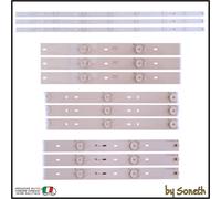 KIT 3 BARRE LED TV PER PHILIPS 40PFG4109 40PFG410978 40PFH410988 40PFL3088H