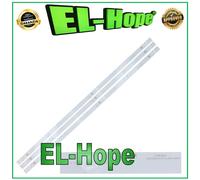 KIT 3 BARRE STRIP 6 LED PER TV 39" UNITED LB-C39X15-E7-A-G01-XRD1 AGS4911 L715mm