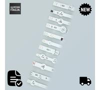 KIT 3 BARRE STRIP 7 LED TV LG 43" SSC_TRIDENT_43UK65_S SVL430A61