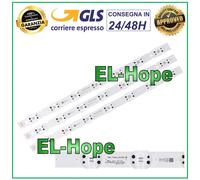KIT 3 BARRE STRIP 7 LED TV LG 43" SVL430A61 43UK6500PLA 43UK6950PLB 43UK6750PLD