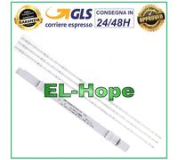 KIT 3 BARRE STRIP LED PER TV 40" SAMSUNG V5DN-395SM0-R2 BN96-37622A HG40ND460